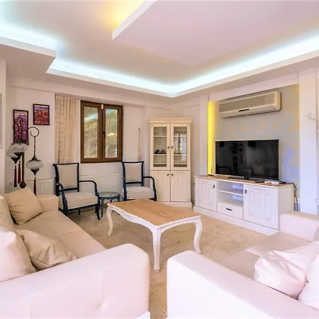 With Private Pool And Fireplace In Fethiye, Oludeniz - Awz 205 *