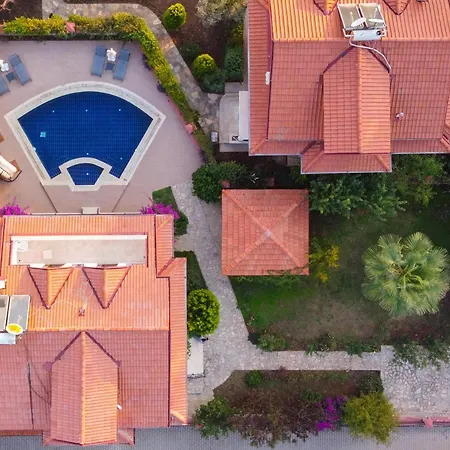 Villa With Private Pool And Fireplace In Fethiye, Oludeniz - Awz 205