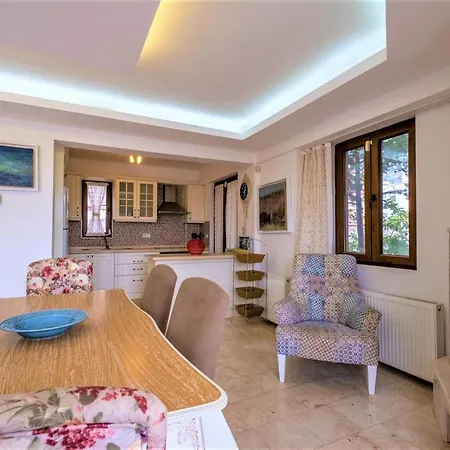 With Private Pool And Fireplace In Fethiye, Oludeniz - Awz 205 Villa