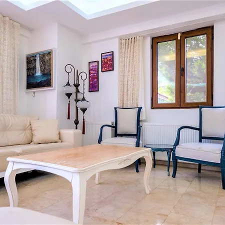 With Private Pool And Fireplace In Fethiye, Oludeniz - Awz 205 *
