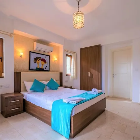 With Private Pool And Fireplace In Fethiye, Oludeniz - Awz 205 *